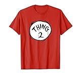 Dr. Seuss Thing 2 Emblem RED T-shirt