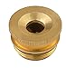 SOMMERLAND A7007 Automatic Sprinkler System Replacement Parts-12-PACK BRASSPRO Professional Replacement Brass Nozzle for Sprinklers