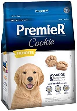 Biscoito Premier Cookie para Cães Filhotes 250g Premier Pet Raça Filhotes, 