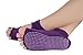 YL trd 5 Pairs of Non Slip Skid Backless Yoga Socks Pilates Barre Toe Socks