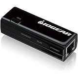 IOGEAR Universal Ethernet to Wi-Fi N Adapter - Speeds of up to 300Mbps on 2.4GHz - Push-button Wi-Fi Protected Setup (WPS) -