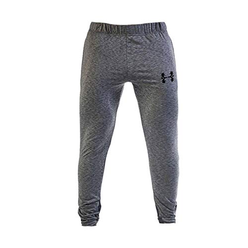Men Pure Color Printed Overalls Casual Pocket Sport Work Casual Trouser Pants - Thumbnail 4