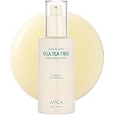AVCA Quick Calming Cica Tea Tree Serum 100ml(3.38 fl. oz) – Niacinamide & Panthenol, Soothing for Redness and Blemish-Prone Sensitive Skin, Oil-Balancing K-Beauty