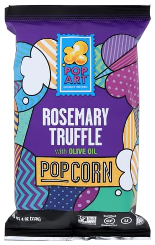 POP ART SNACKS GOURMET POPCORN – ROSEMARY TRUFFLE