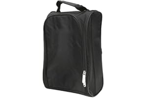 Golf Shoe Bag, Durable Nylon Shoe Tote with Breathable Design, Portable Carrier for Golf Sneakers Sports Shoes, Compact Trave