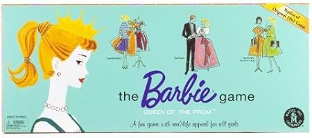 vintage barbie game