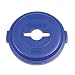 Rubbermaid Commercial Brute Plastic Single Stream Recycling Top, for 32 Gallon Container, 22.9-Inch Length X 9-51/64-Inch Width X 23-19/64-Inch Height, Blue (1788380) primary