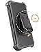 Galaxy Note 8 Case,DUEDUE Ring Kickstand Belt Clip Holster,Shockproof Heavy Duty Hybrid Hard PC Soft Silicone Full Body Rugged Protective Case for Samsung Galaxy Note 8,Black