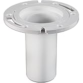 3 PVC Closet Flange With Long Barrel