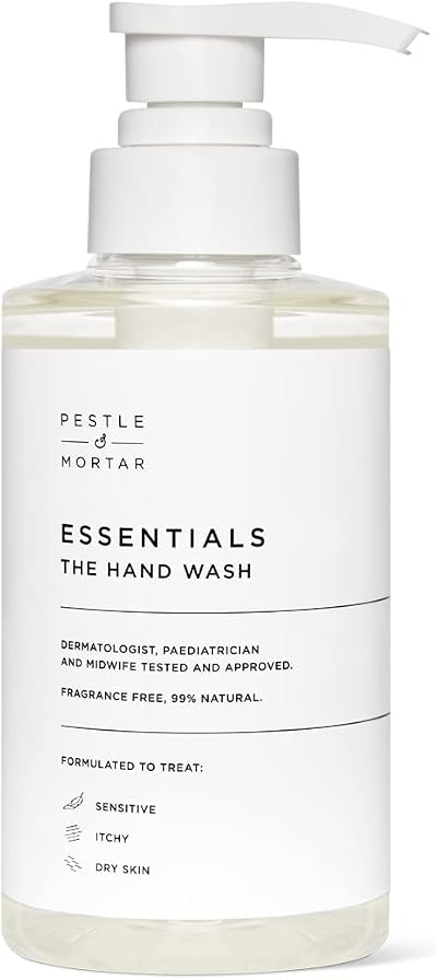 Pestle & Mortar Essentials Hand Wash 300ml Dry Itchy Sensitive Eczema Skin