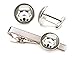 Stormtrooper Cufflinks, Star Wars Tie Clip, Stormtroopers Jewelry, Jedi Cuff Links, Darth Vadar, Death Star, Wedding Party