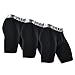 JRAMBO Men's Sport Performance Active Underwear Compression Shorts(3-Pack)