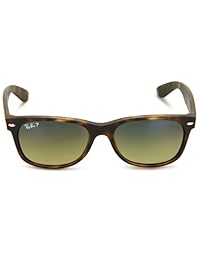 Ray-Ban RB 2132 894-76-55 Unisex New Wayfarer Matte Tortoise Frame polarizadas Azul   Verde Degradado Lentes anteojos de sol