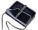 QZUnique Women's Soft PU Leather Fashion Vintage Style Cross Body Shoulder Bag Black
