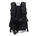 PRIMOCEAN Backpack 40L-50L, Insulated Cooler Bag, Hiking, Traveling, 17-inch Laptop, Camping, 3 in 1 Detachable, Waterproof, USB Port, Molle, Beach, Fishing, Hunting, Meal Prep Lunch Box (Black)