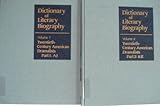 Twentieth-Century American Dramatists, , 0810309289