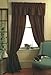 Curtain Chic Supple Microfiber Cumberbund Valance, Ensign Blue