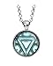 Wearable Treasures Arc Reactor Pendant, Iron Man Ironman Necklace, The Avengers Jewelry, Shield Jewellery, Superhero Earrings Gifts Gift, Geek Geeky Present Presents