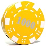 B1 $1000 Poker Chip Refillable Butane Lighter - 1.5