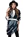 Women Blanket Oversized Tartan Scarf Wrap Shawl Cape Soft Checked Plaid Poncho Pashmina
