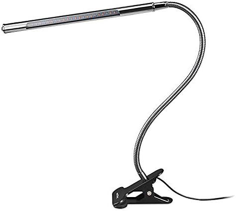Knaclean LED Grow Light, 5W Clip Plant Growing Lamps with 360° Flexible Gooseneck for Hydroponic Greenhouse Organic