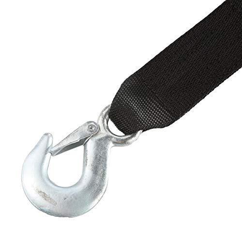 ALAVENTE Hand Winch Crank Cable 3500lbs, Heavy Duty Gear Winch for RV Trailer, Boat or ATV w/ 23ft Black Webbing (Steel) - Image 6