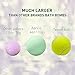 Aprilis Bath Bombs Gift Set, Organic & Natural Essential Oil Bath Bombs for Dry Skin Moisturizing, Handmade Fizzy Spa Bath Set, Perfect Christmas/Birthday Gift for Women and Kids, Pack of 12 (6-Pack)