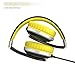 Elecder i41 Headphones for Kids, Children, Girls, Boys, Teens, Adults, Foldable Adjustable On Ear Headsets with 3.5mm Jack for iPad Cellphones Computer MP3/4 Kindle Airplane School (Black/Yellow)thumb 2