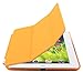 BESDATA Ultra Thin Magnetic Smart Cover for Apple iPad Mini 1st Generation [Wake/Sleep Function] Translucent Back Case + Screen Protector + Cleaning Cloth + Stylus (Orange)