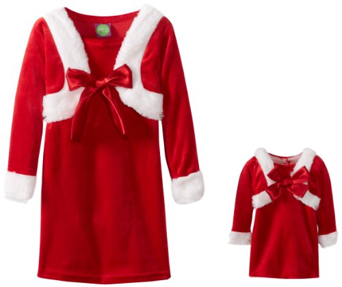 Dollie And Me Little Girls Miss Santa Dress | Desertcart Cayman Islands