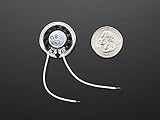 Mini Metal Speaker w/ Wires - 8 ohm 0.5W