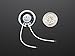 Mini Metal Speaker w/ Wires - 8 ohm 0.5W