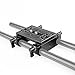NICEYRIG Tripod Mounting Plate with 15mm Rod Clamp Railblock for Rod Support / Dslr Rig Cage