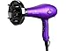 Wazor 3rd Generation Lightweight Low Noise Hair Dryer,( Tourmaline Ceramic Negative Ionic Blow Dryer）2 Speed 3 Heat Settings Cool Shot with Diffuser Concentrator(1875W Purple)