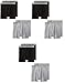 Fruit of the Loom Men's 4Pack Assorted Trunk Boxer Briefs Cotton Underwear