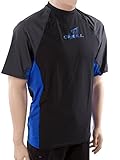 O'Neill men's 24/7 sun tee (including Big & Tall sizes) Men's XL Black/royal/graphite (UV50+)