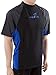 O'Neill men's 24/7 sun tee (including Big & Tall sizes) Men's XL Black/royal/graphite (UV50+)