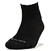 Feetures! Men's Therapeutic Quarter, Black, Medium
