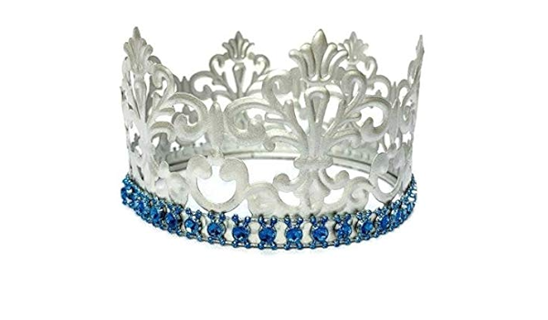 Amazon Com Crown For A Queen Or Princess Wedding Cake Topper Crown Cake Topper Silver Crown Mini Crown Wedding Decoration Prince Party Turquoise Grocery Gourmet Food