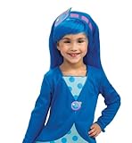 Strawberry Shortcake Blueberry Muffin Wig, Blue, One Size