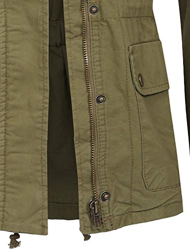 J. LOVNY Women's Versatile Military Anorak Jacket in Various Styles S-3XL