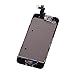 CELLPHONEAGE For iPhone 5S New LCD Touch Screen Replacement Black Full Set Digitizer Display Assembly With Home Button and Camera + Free Repair Tool Kits + Free Screen Protector