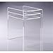 HOMCOM Modern Retro Clear Acrylic 3 Piece Stackable Nesting Accent Side End Tables