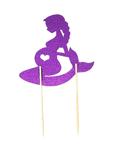 Pregnant Mermaid Baby Shower Cake Topper Cake Toppers For Mermaid