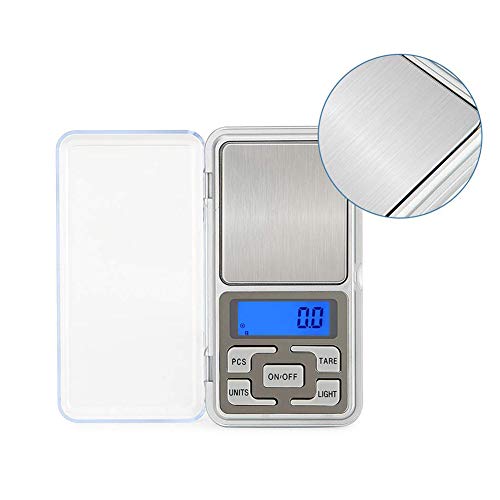 millet16zjh Electronic Scale,500g/0.01g Mini Precise LCD Digital Jewelry Electronic Scale Weighing Balance