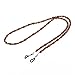 LUOEM Eyeglasses Chain Beaded Sunglasses Strap Holder Wood Bead Chain Eyewear Retainer Chain Eyeglass Necklace Chain Cord