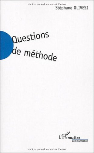 Questions de méthode