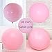 VUMSUM 36 inch Pastel Balloons for Parties 5 pcs Macaron Latex Balloons for Birthday Wedding Engagement Anniversary Christmas Festival Picnic or Any Friends & Family Party Decorations-Pastel Pink