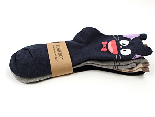 Japanese Animation Movie Cartoon Character Vivid Print Socks Women Girl Shoe US 5~9 (7-Animation-4 pairs) - Thumbnail 5
