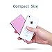 Polanfo Power Bank Universal Ultra Compact 8000mAh External Battery for Smartphone & Tablets-Pink